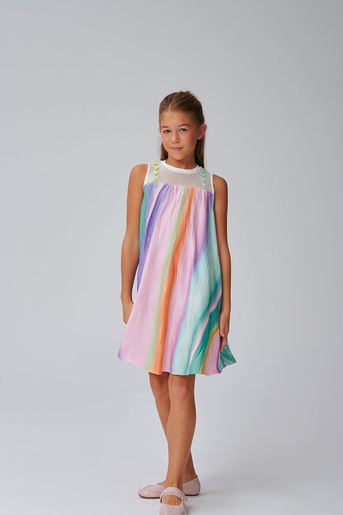 Girl Colorful Dress