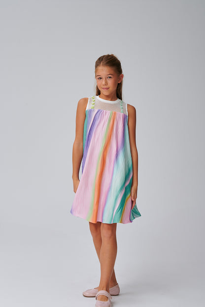 Girl Colorful Dress