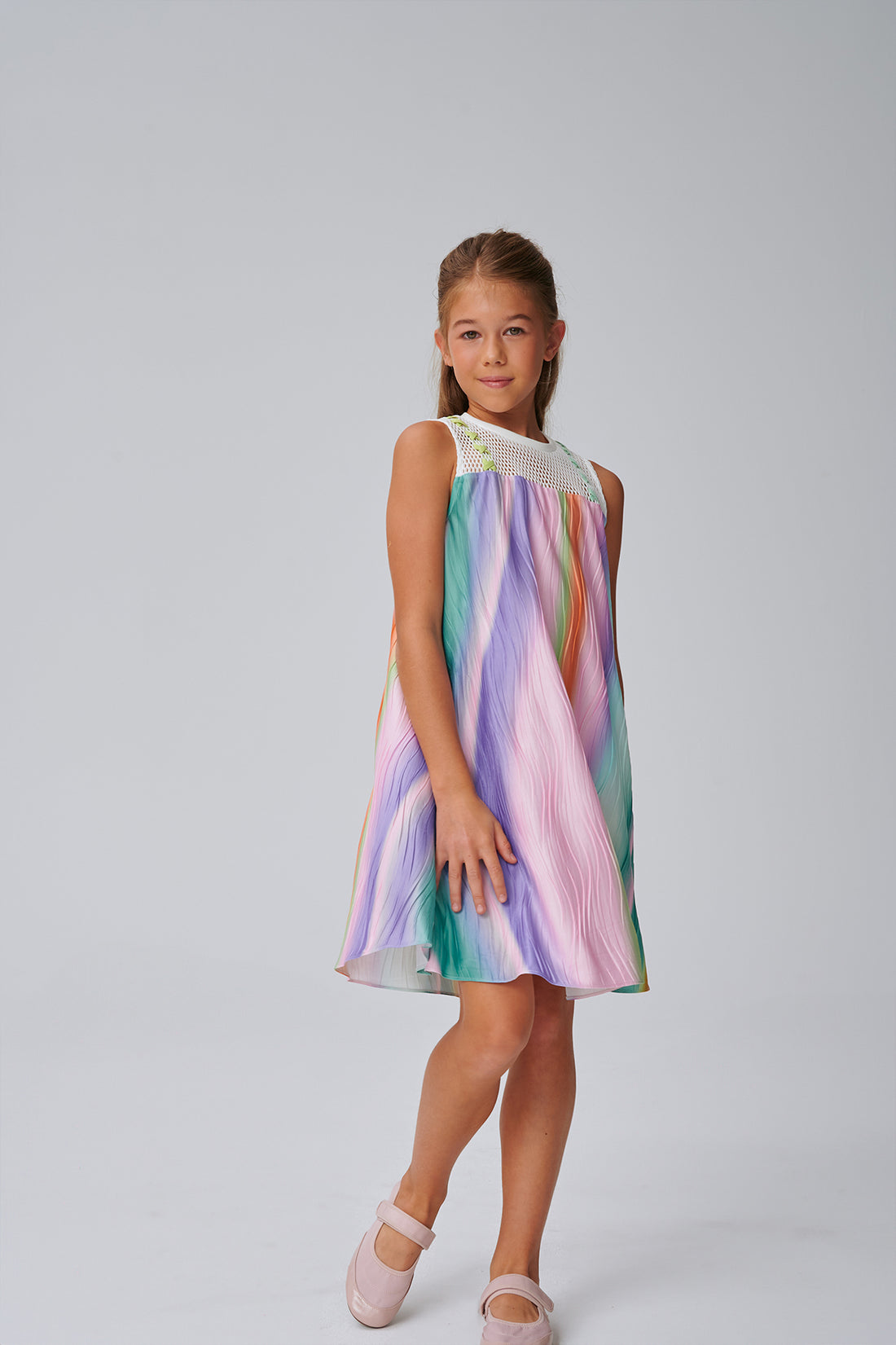 Girl Colorful Dress
