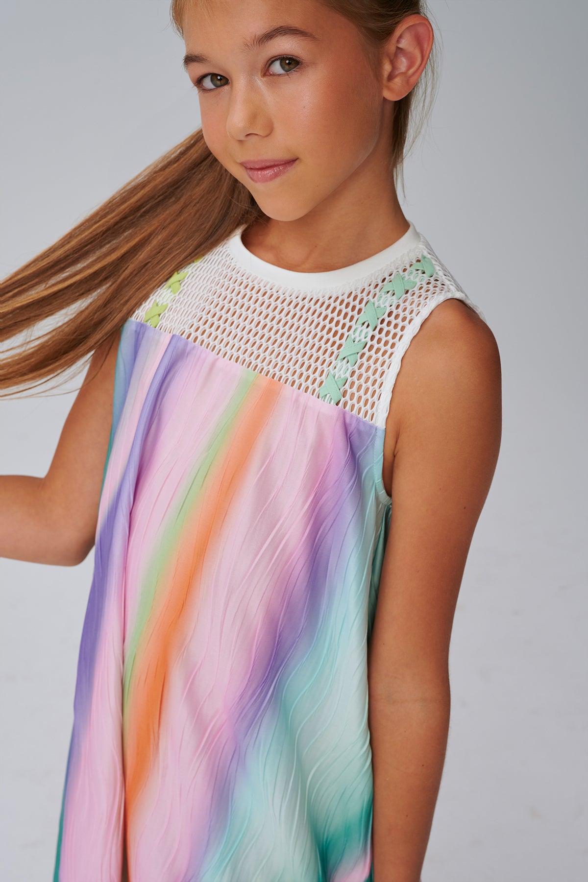 Girl Colorful Dress