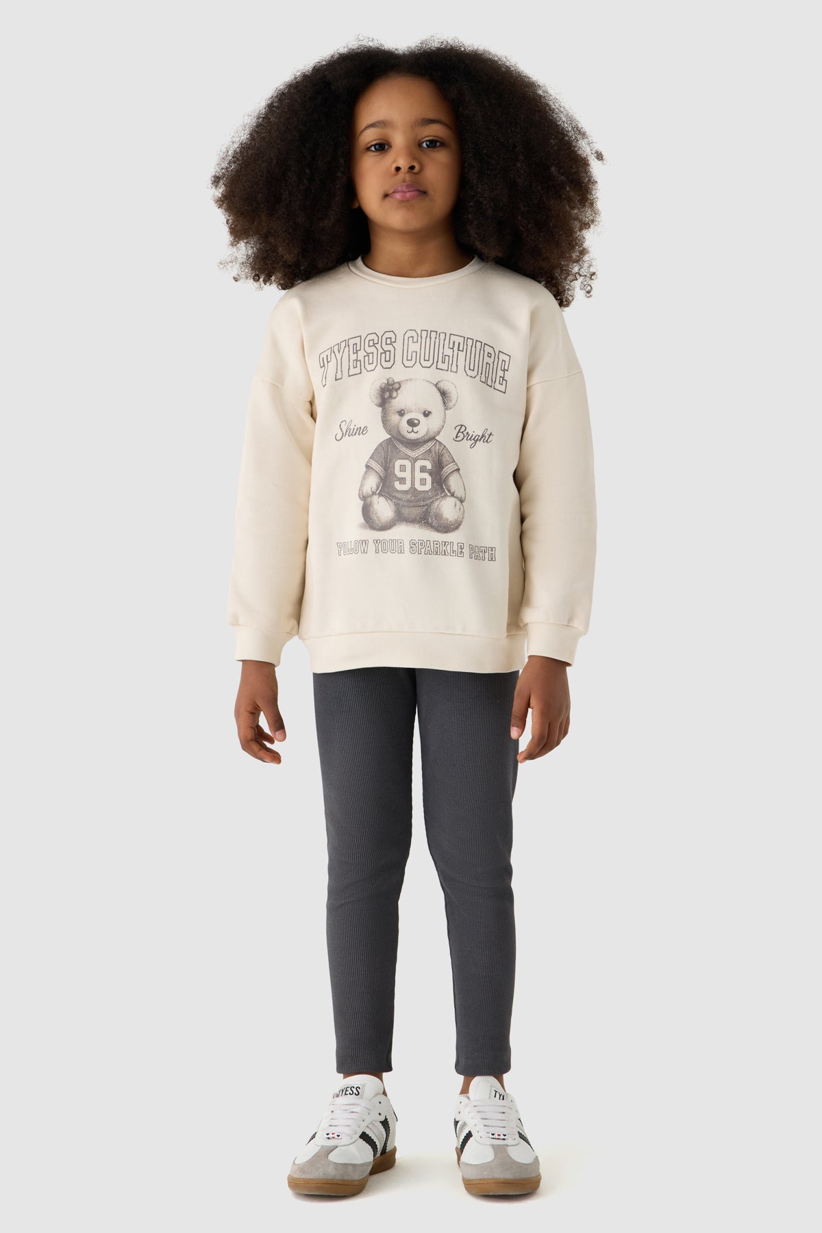 Girl Colorful Tights Suit