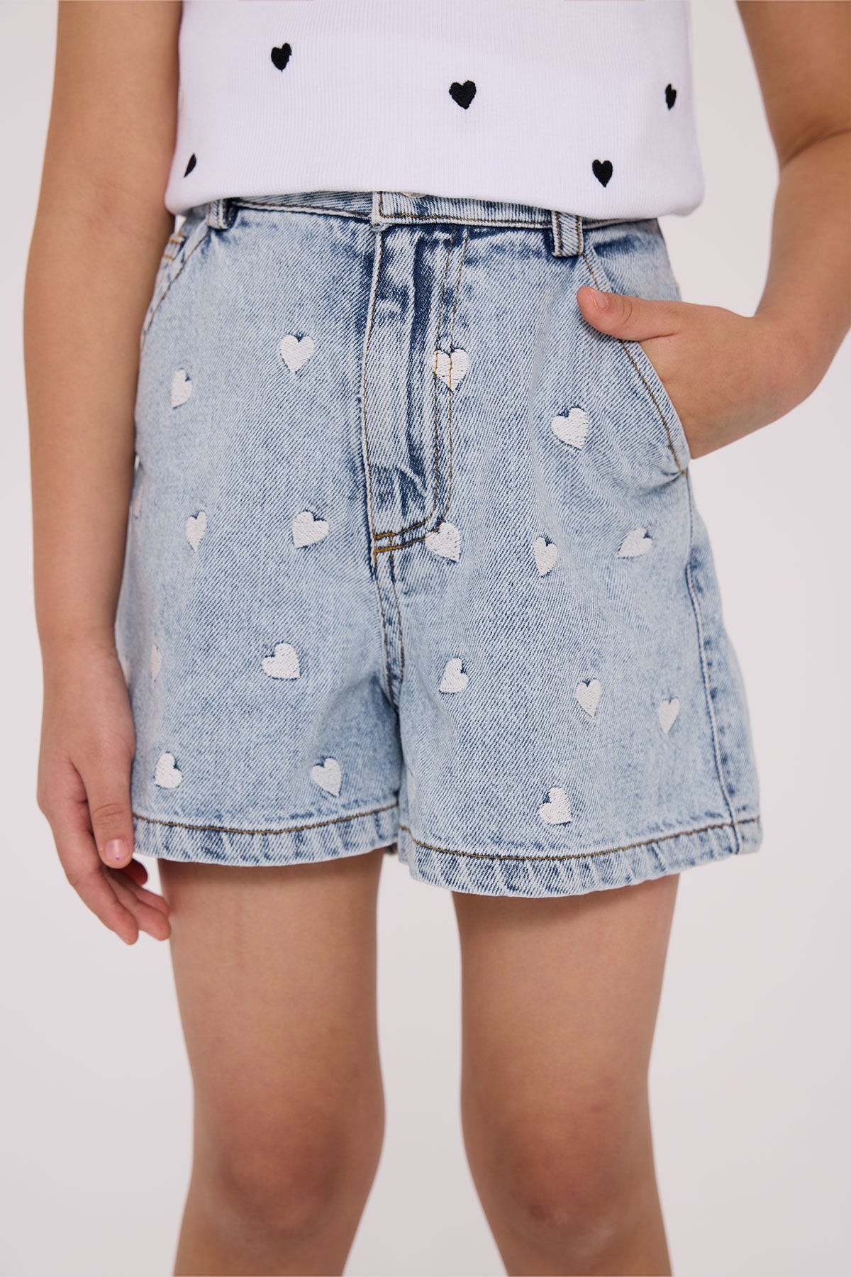 Girl Denim Shorts