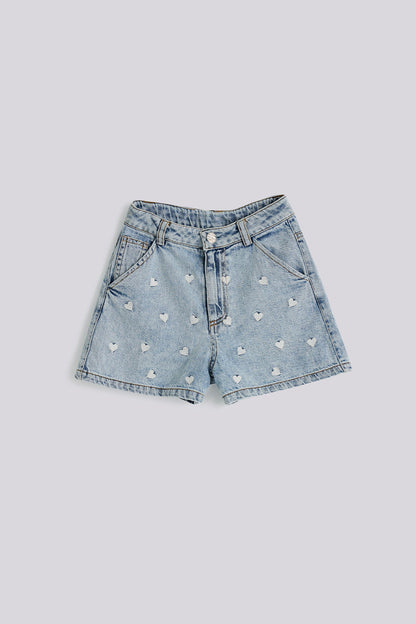 Girl Denim Shorts