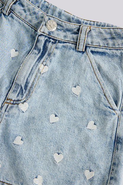 Girl Denim Shorts