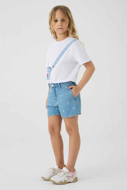 Girl Denim Shorts