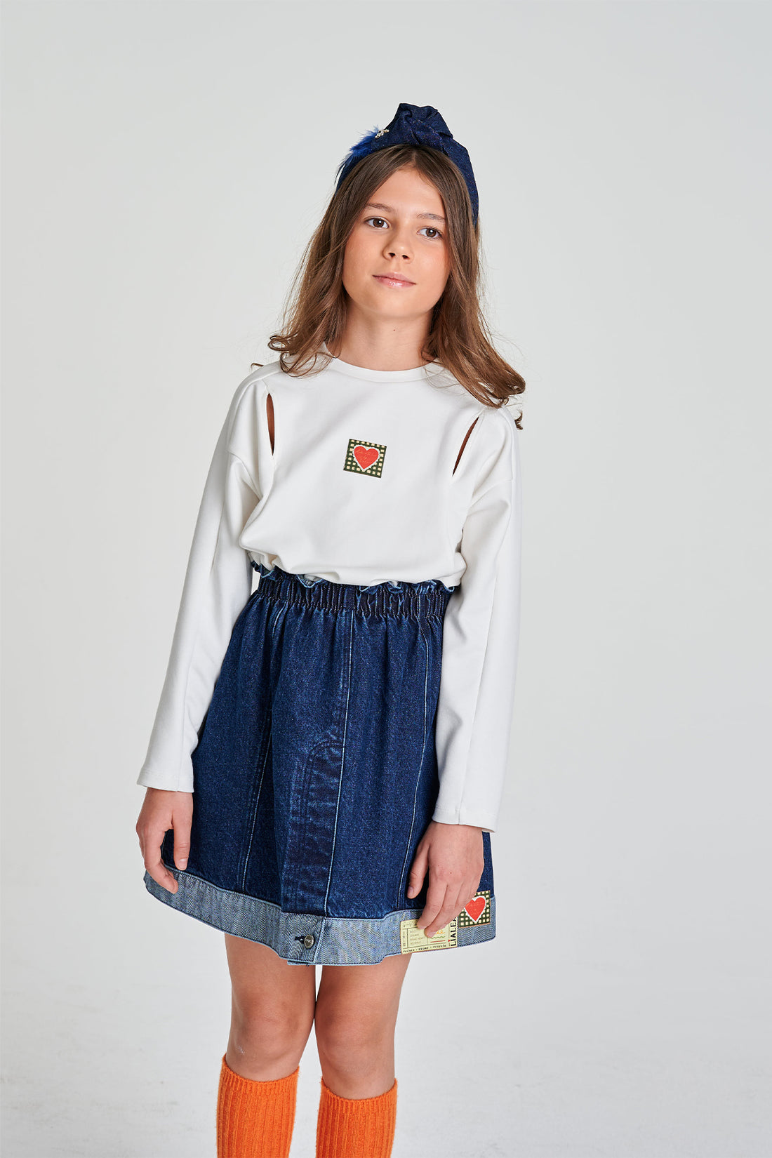 Girl Denim Skirt