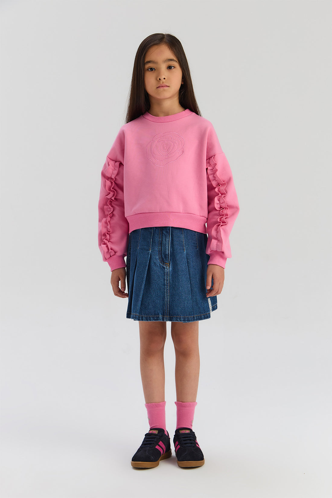 Girl Denim Skirt