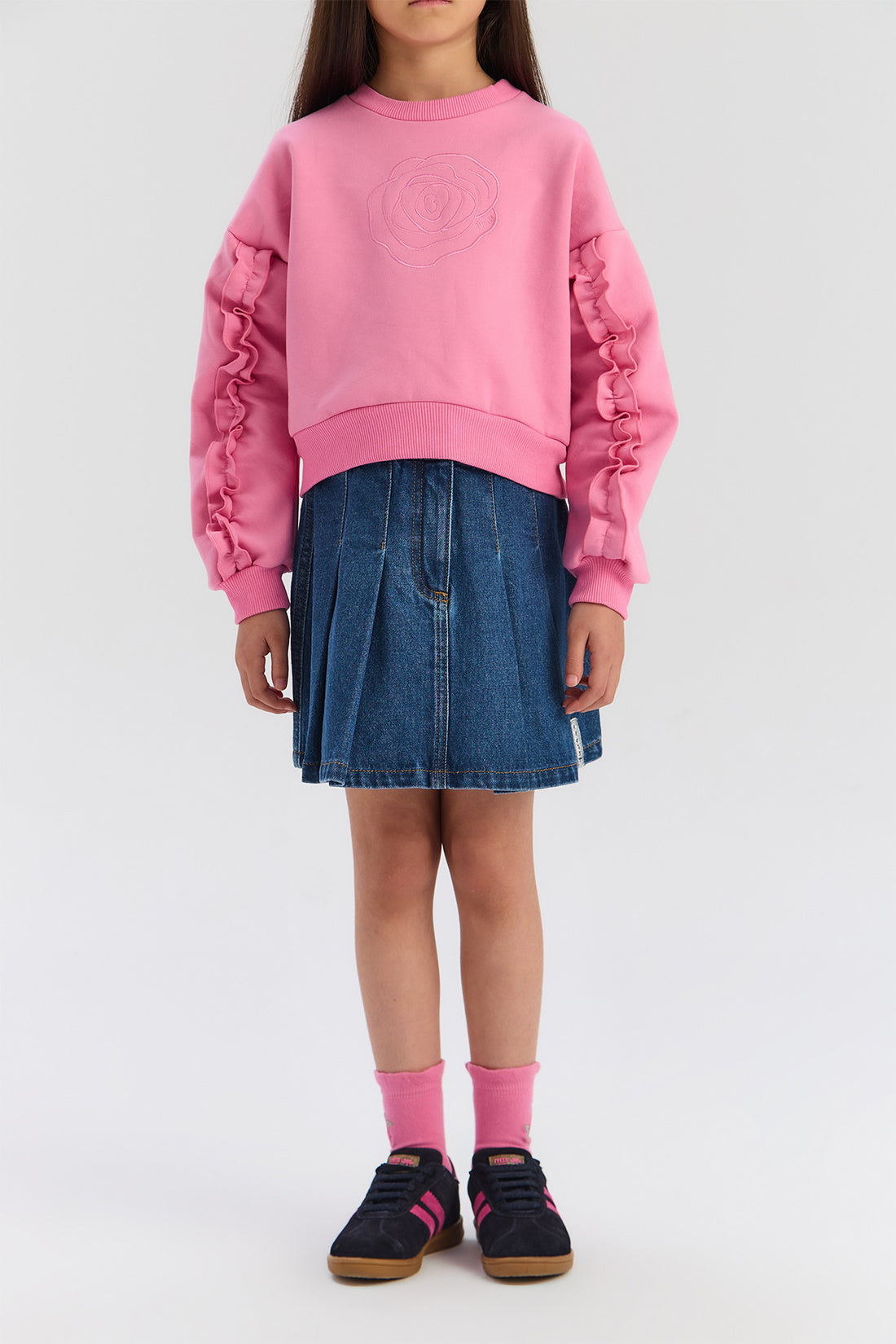 Girl Denim Skirt