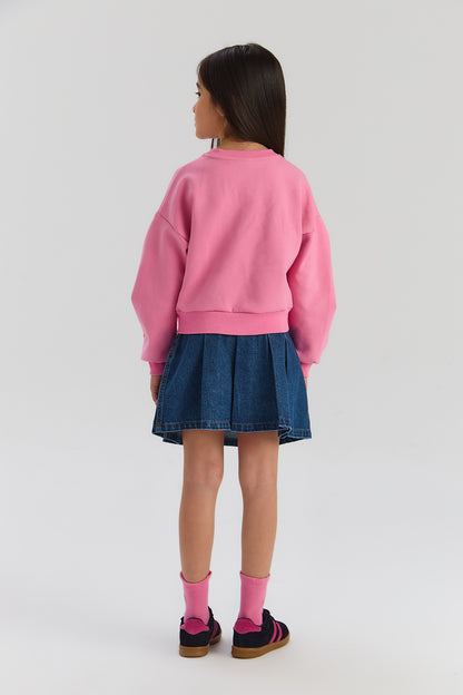 Girl Denim Skirt