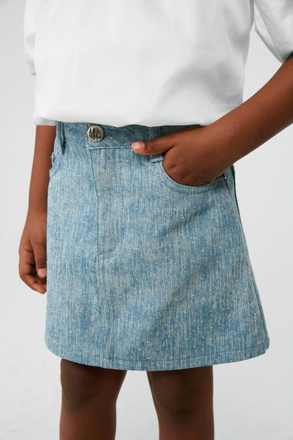 Girl Denim Skirt