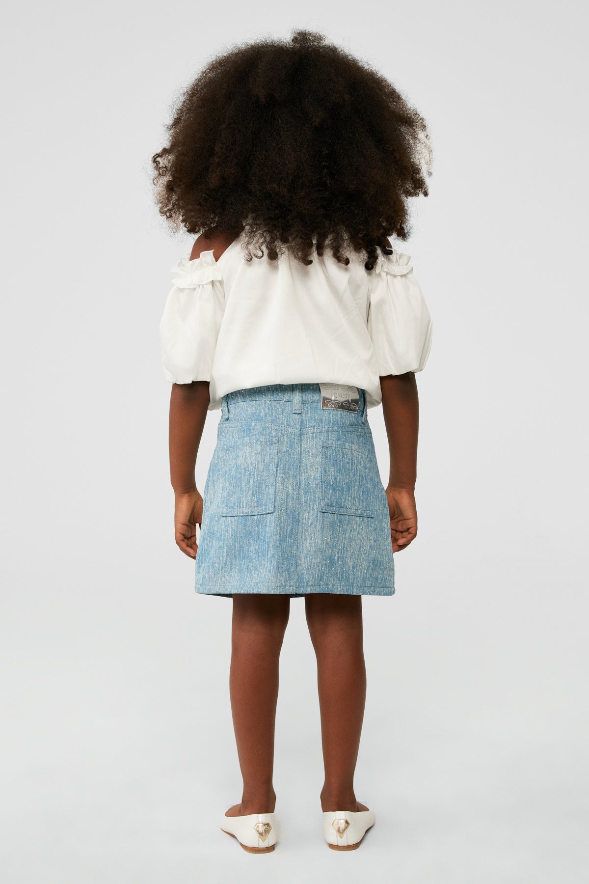 Girl Denim Skirt