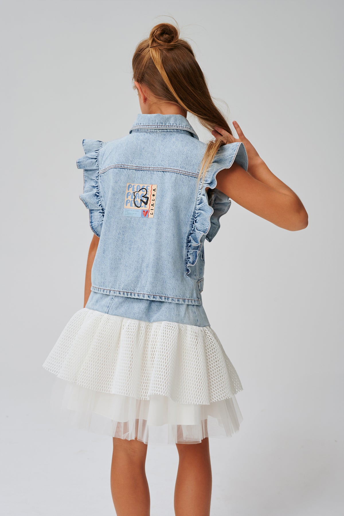 Girl Denim Skirt