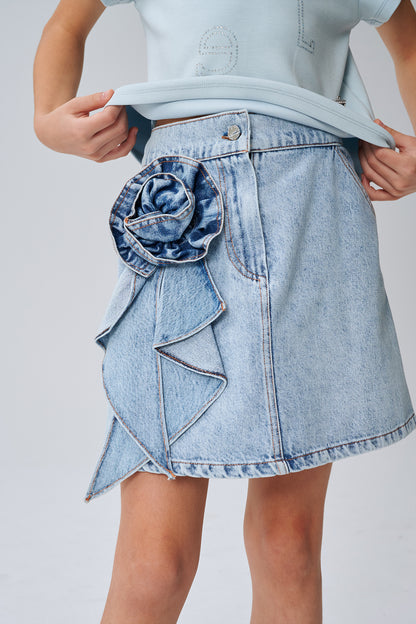 Girl Denim Skirt