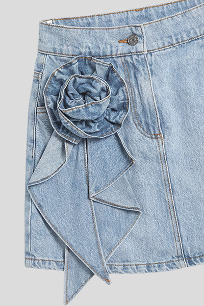Girl Denim Skirt