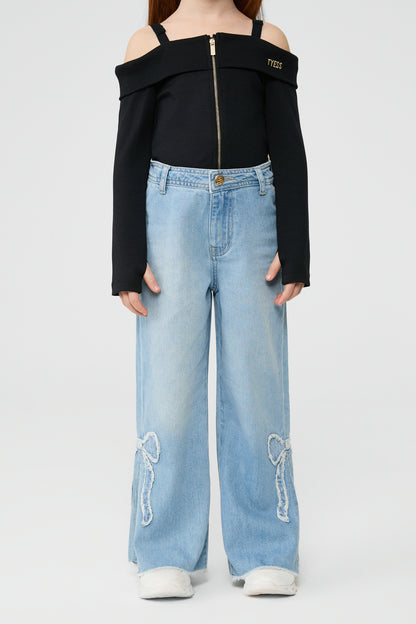 Girl Denim Trousers