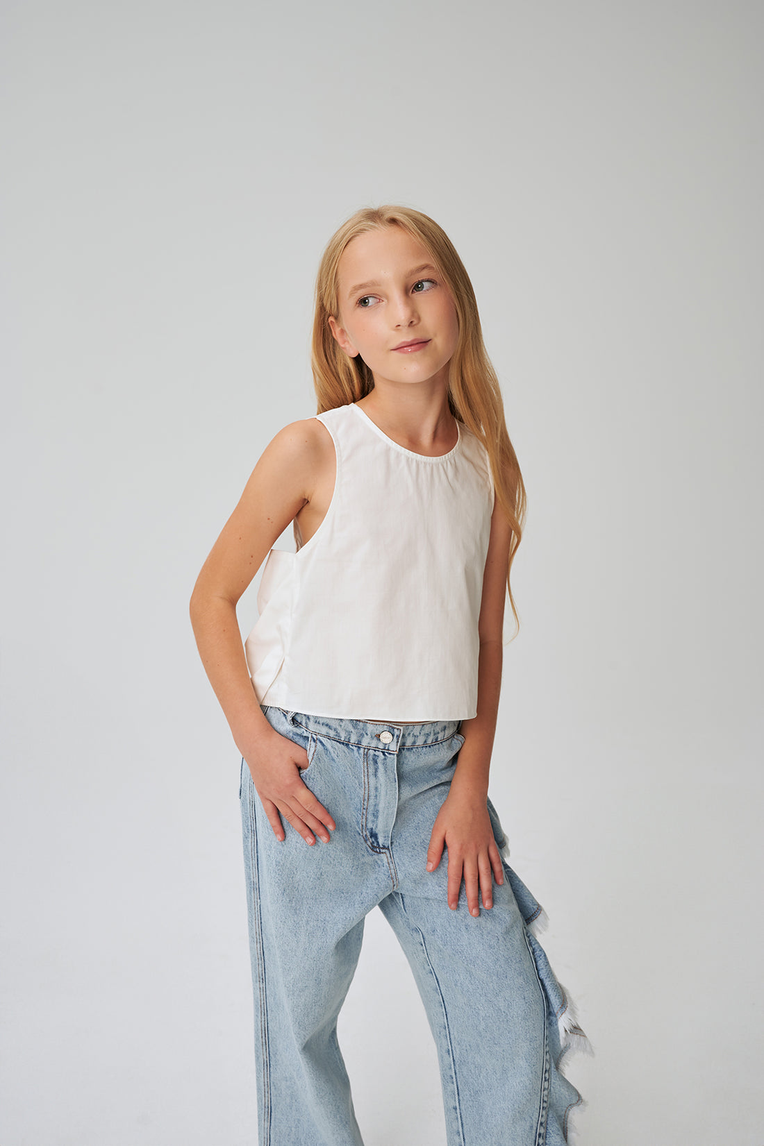 Girl Denim Trousers