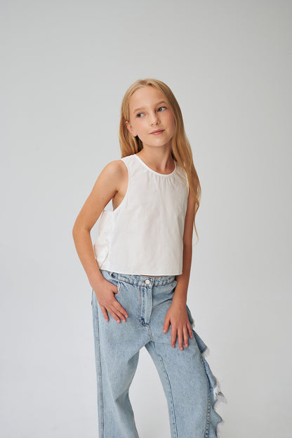 Girl Denim Trousers