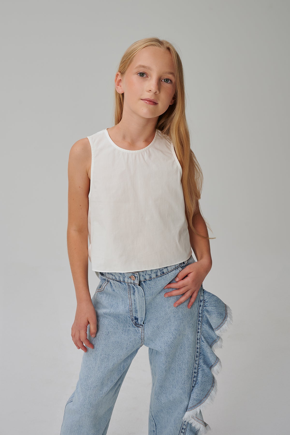 Girl Denim Trousers