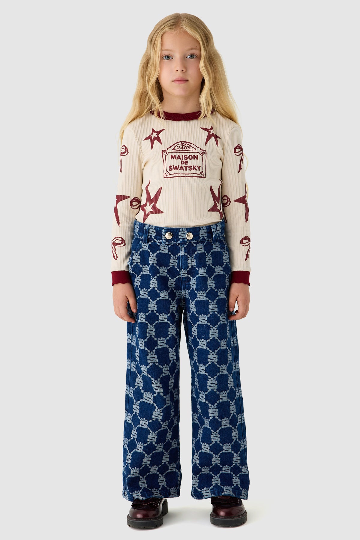 Girl Denim Trousers