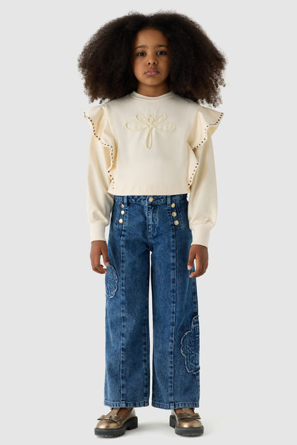 Girl Denim Trousers