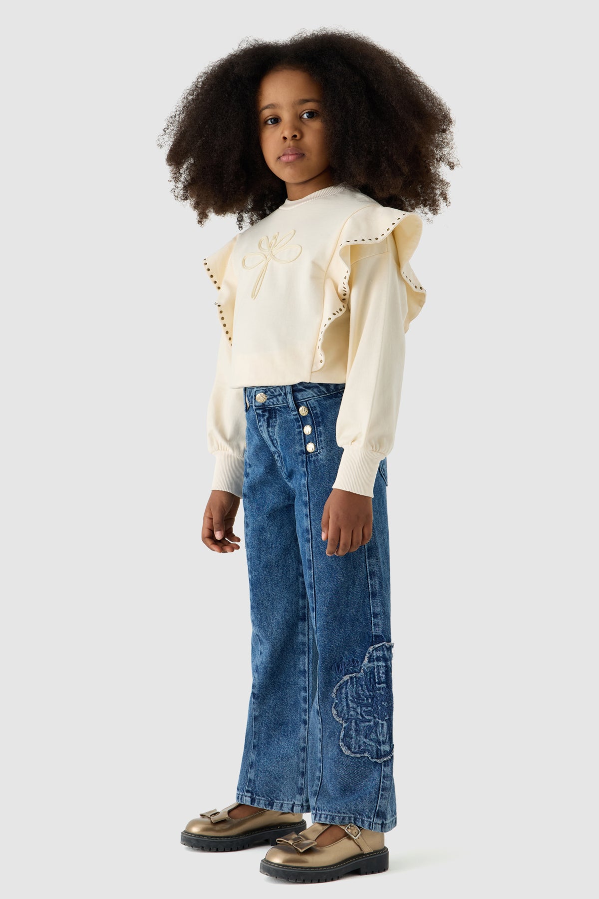 Girl Denim Trousers
