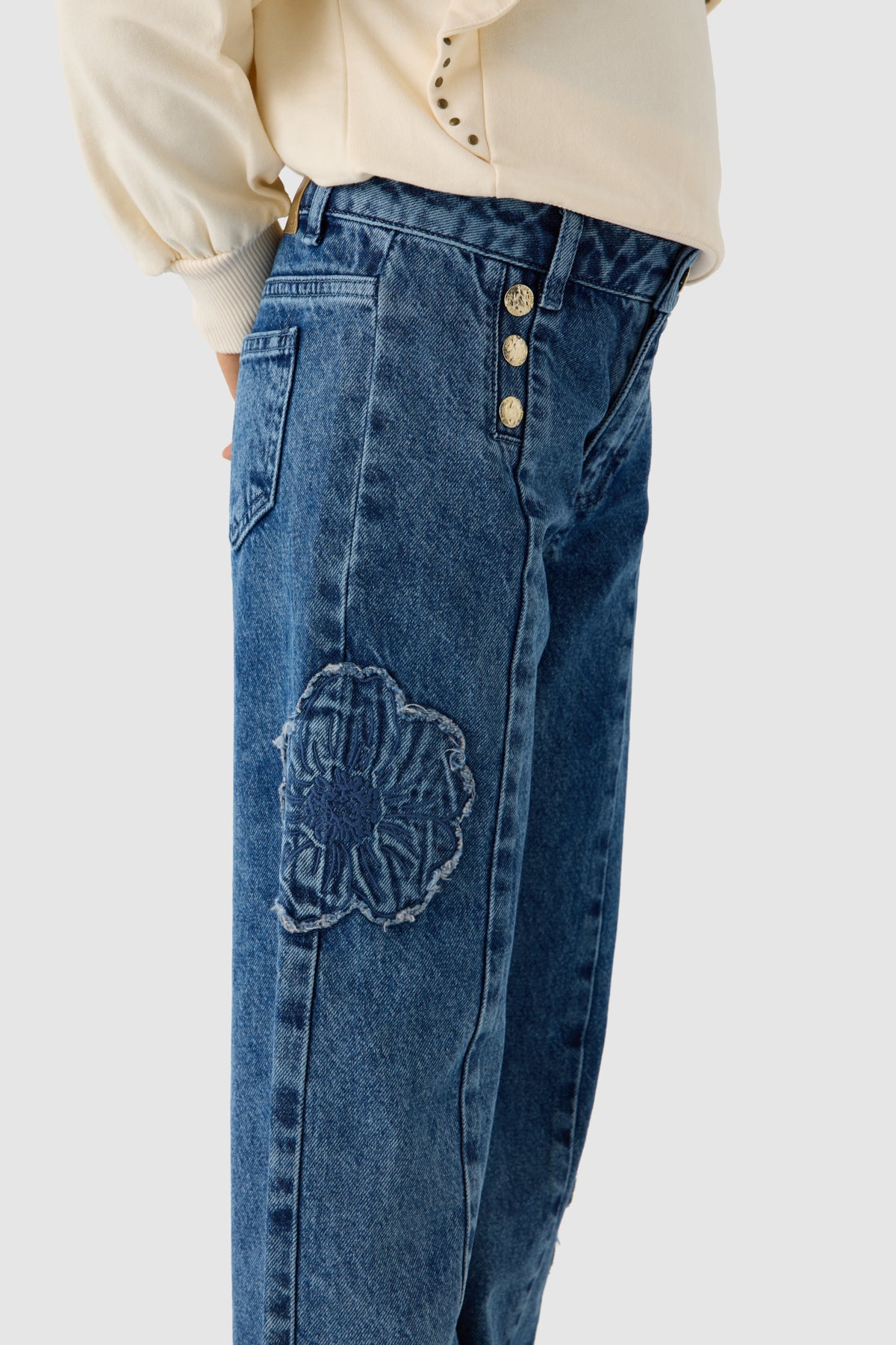 Girl Denim Trousers