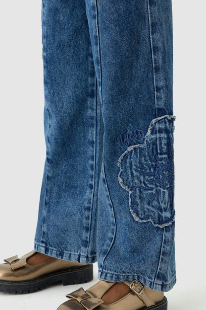 Girl Denim Trousers