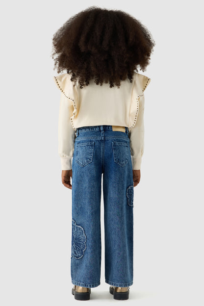 Girl Denim Trousers