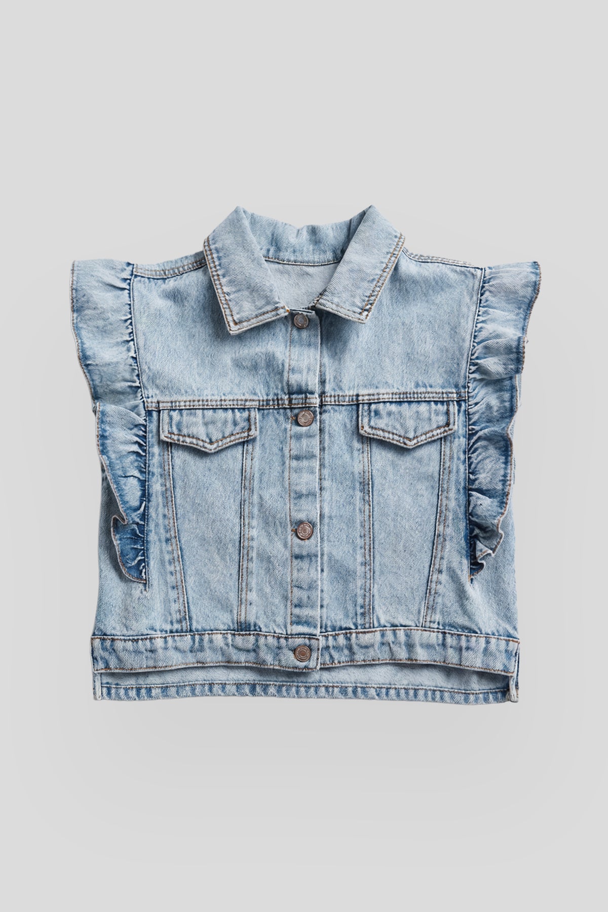 Girl Denim Vest