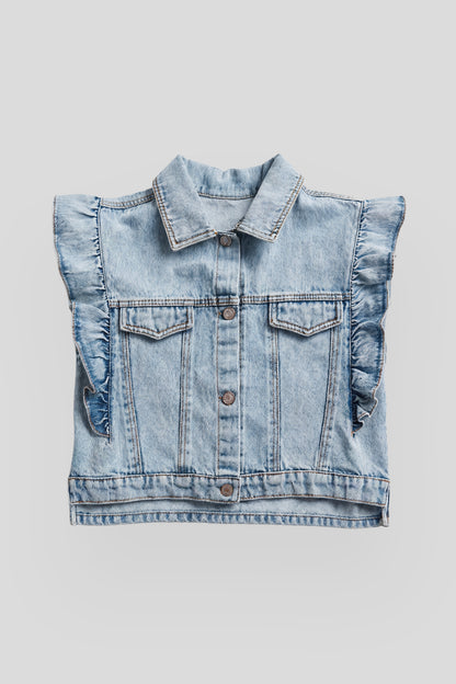 Girl Denim Vest
