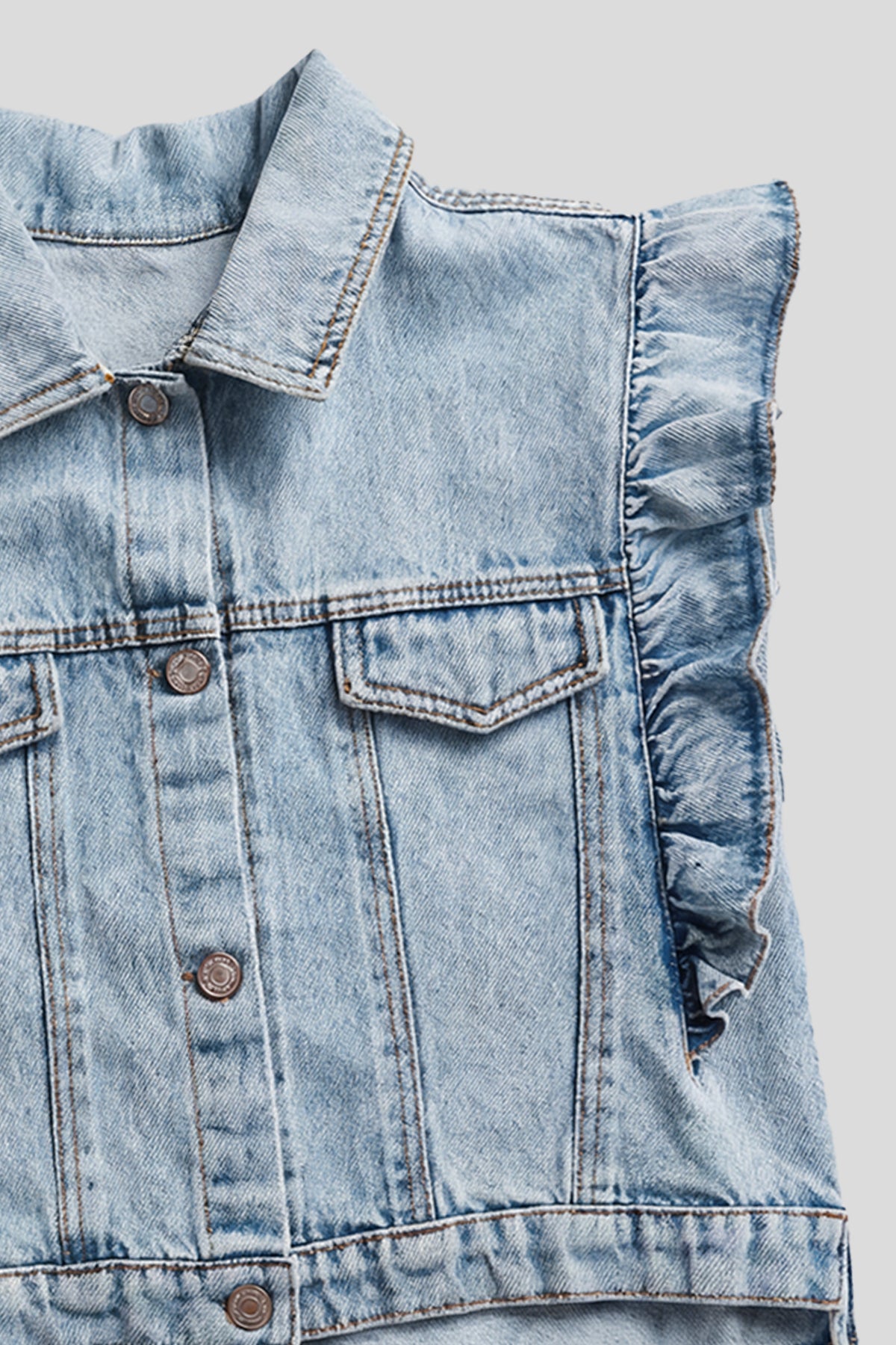 Girl Denim Vest