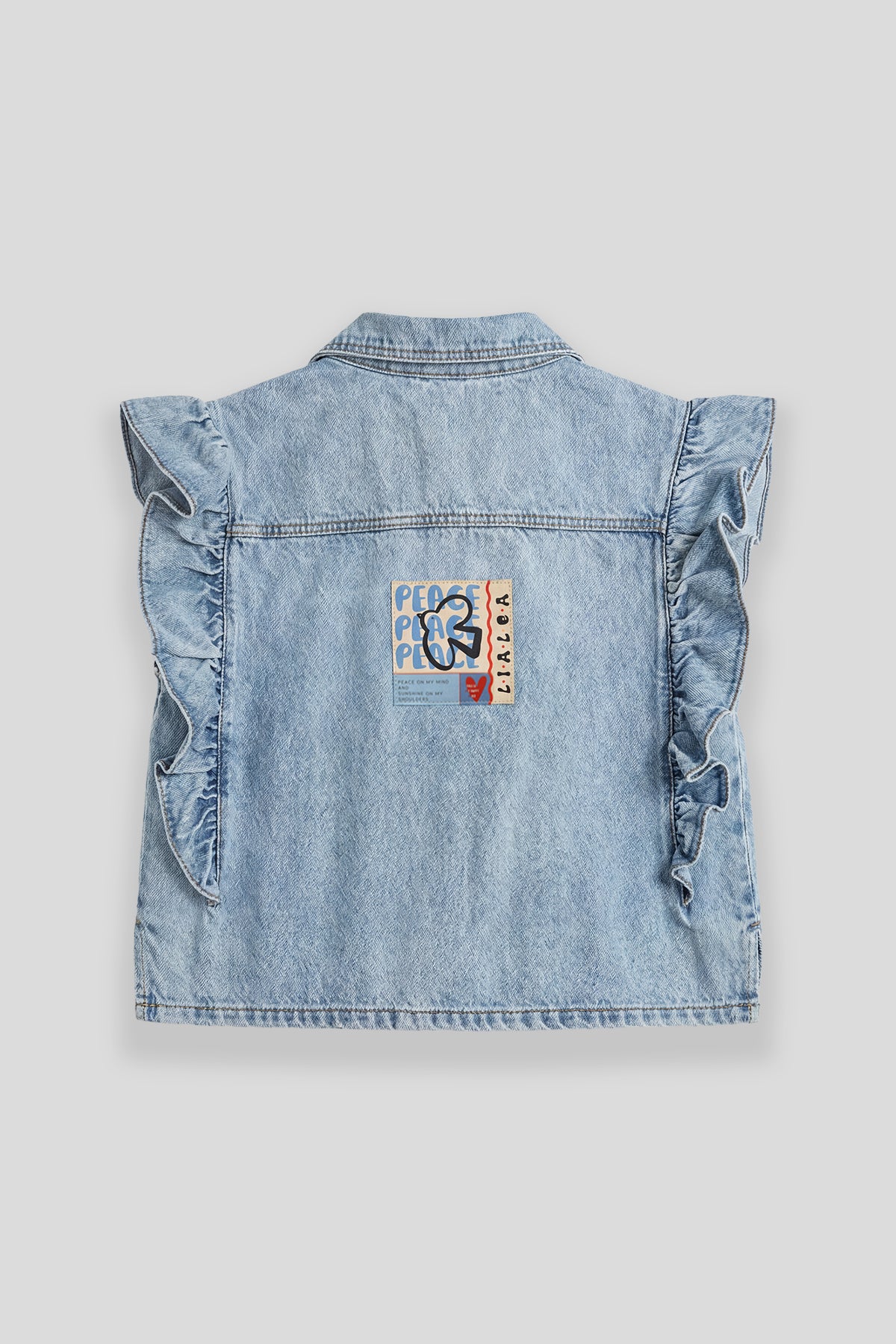 Girl Denim Vest