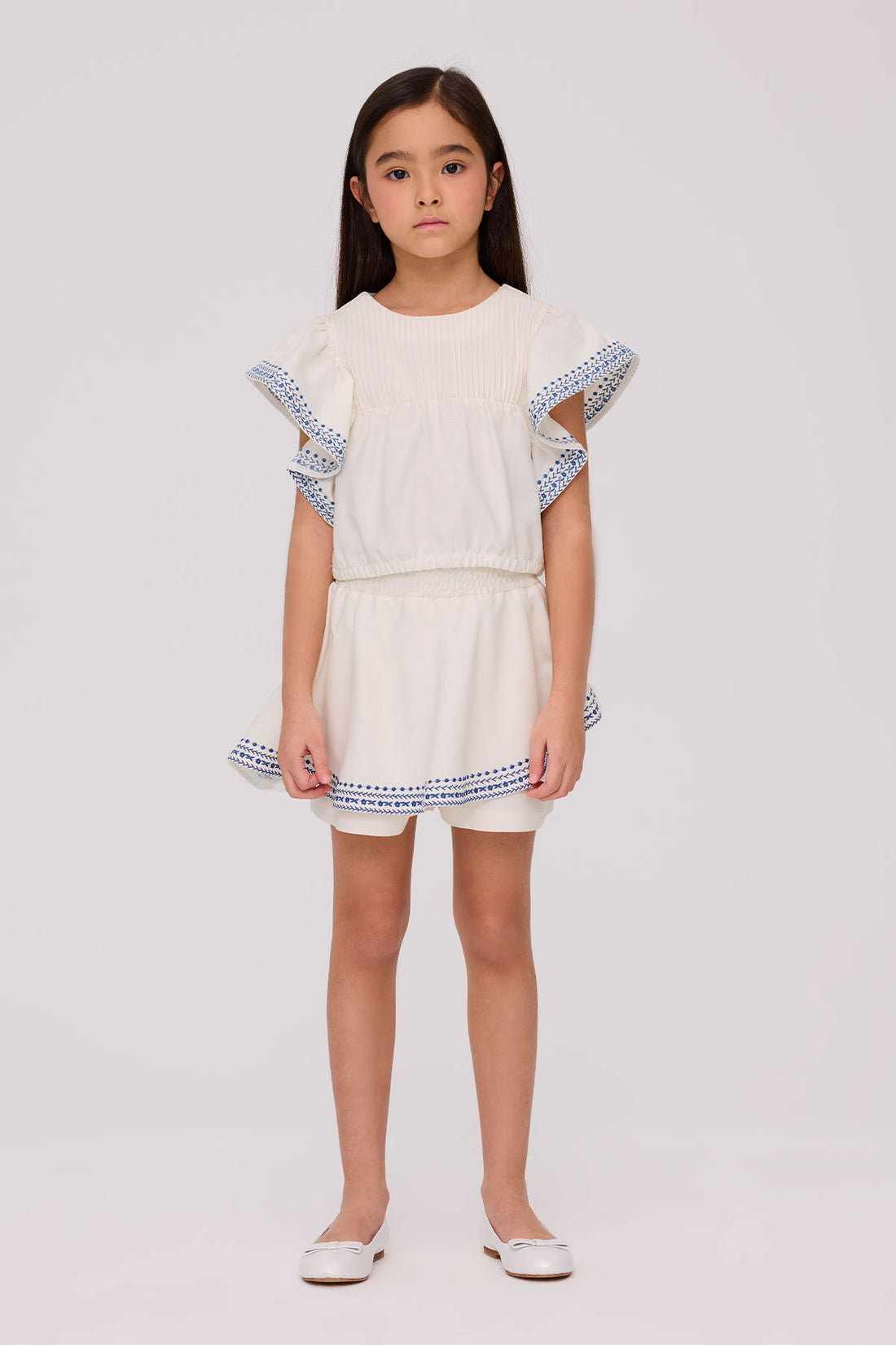 Girl Ecru Blouse