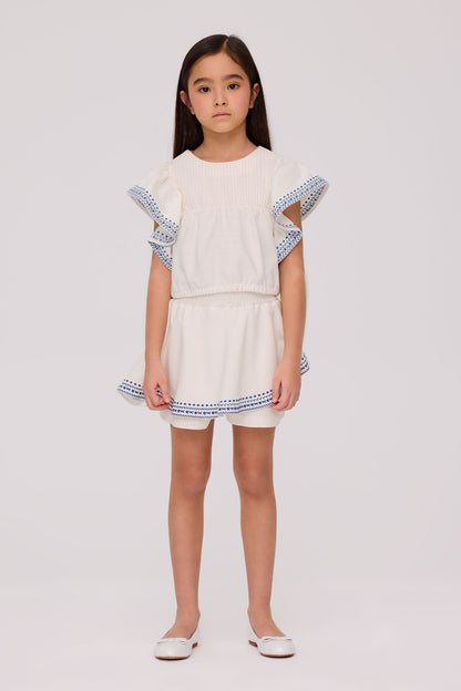 Girl Ecru Blouse
