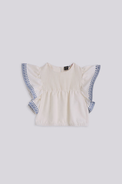 Girl Ecru Blouse
