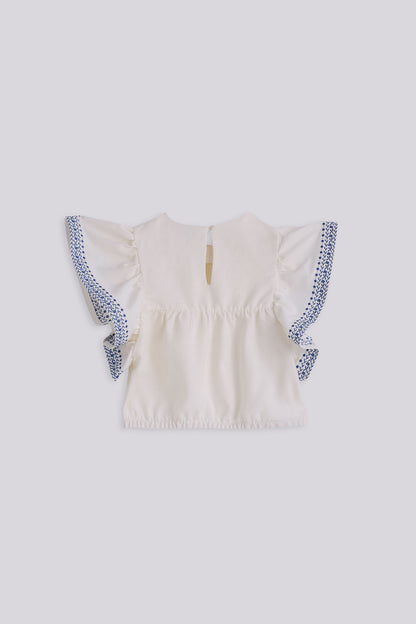Girl Ecru Blouse