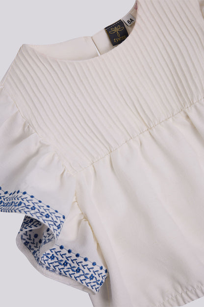 Girl Ecru Blouse