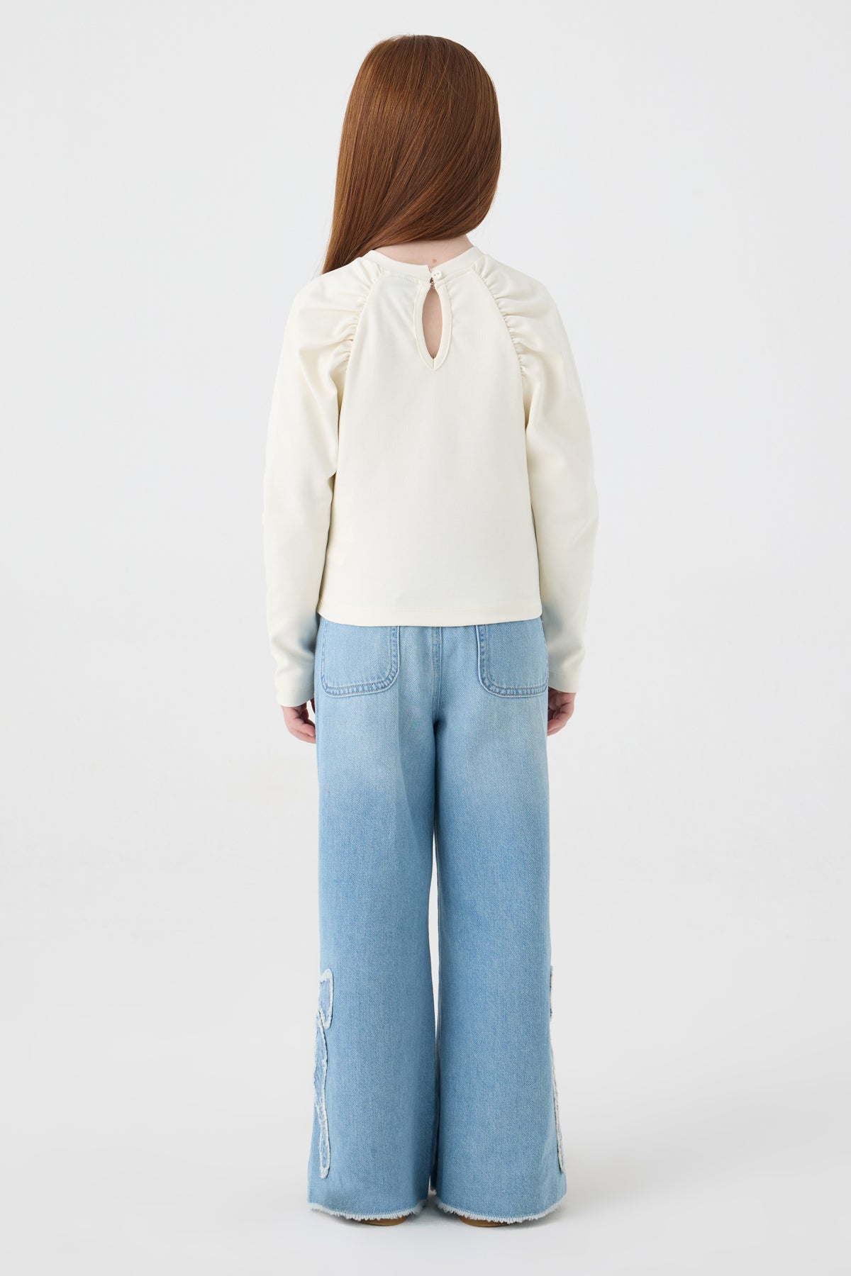 Girl Ecru Blouse