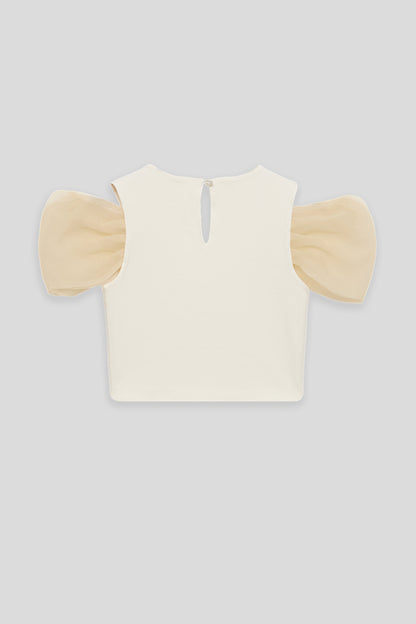 Girl Ecru Blouse