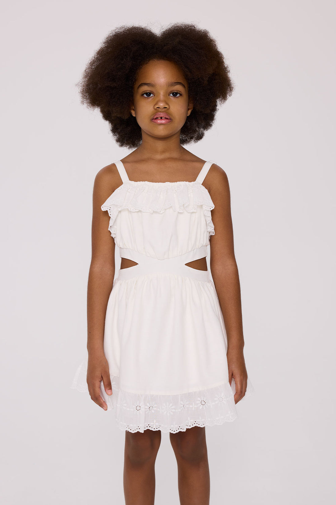 Girl Ecru Dress
