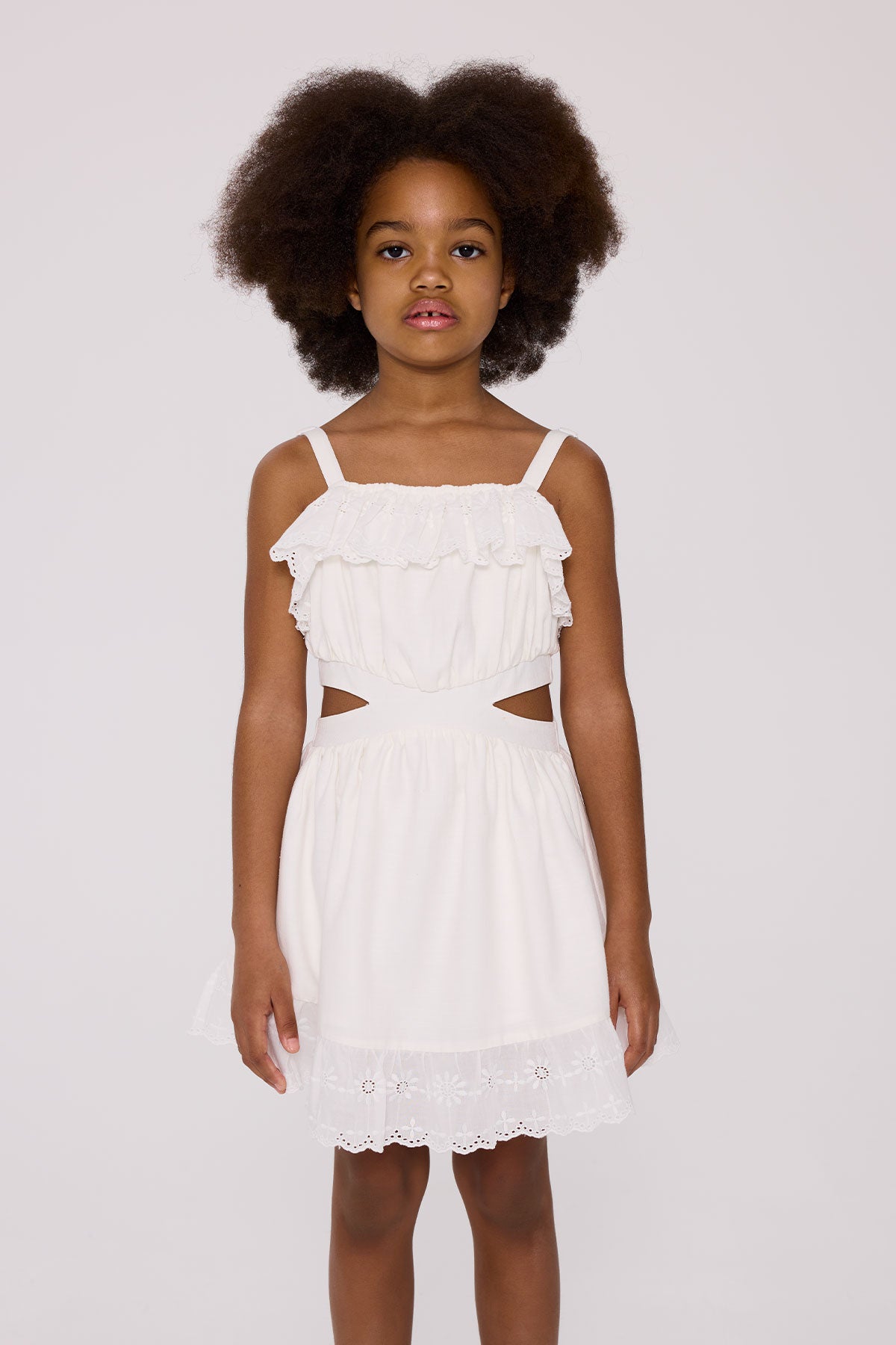 Girl Ecru Dress