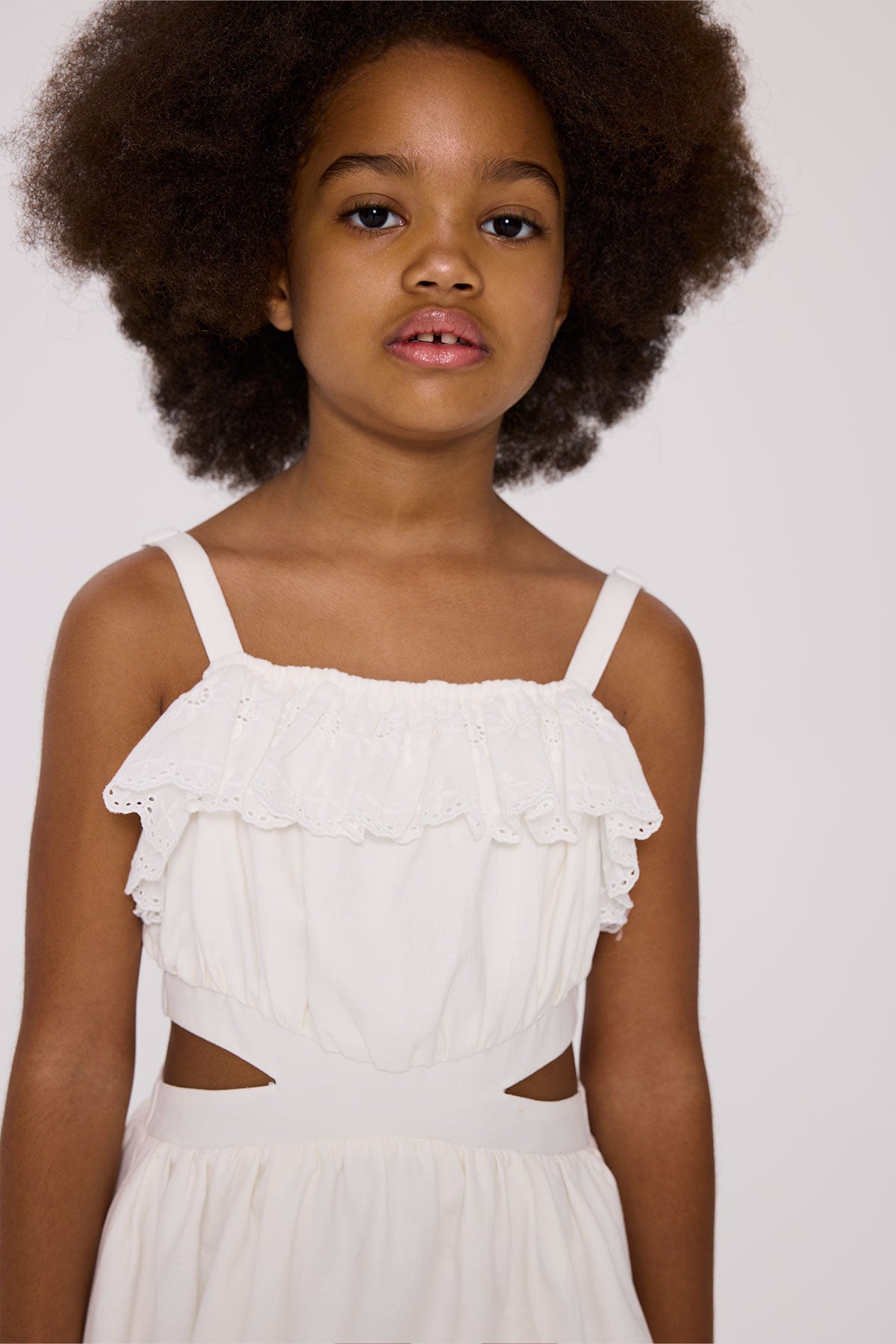 Girl Ecru Dress