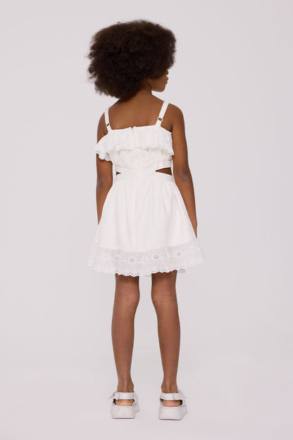 Girl Ecru Dress