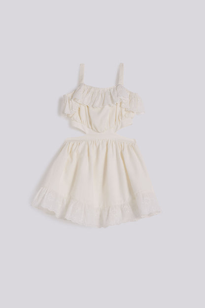 Girl Ecru Dress