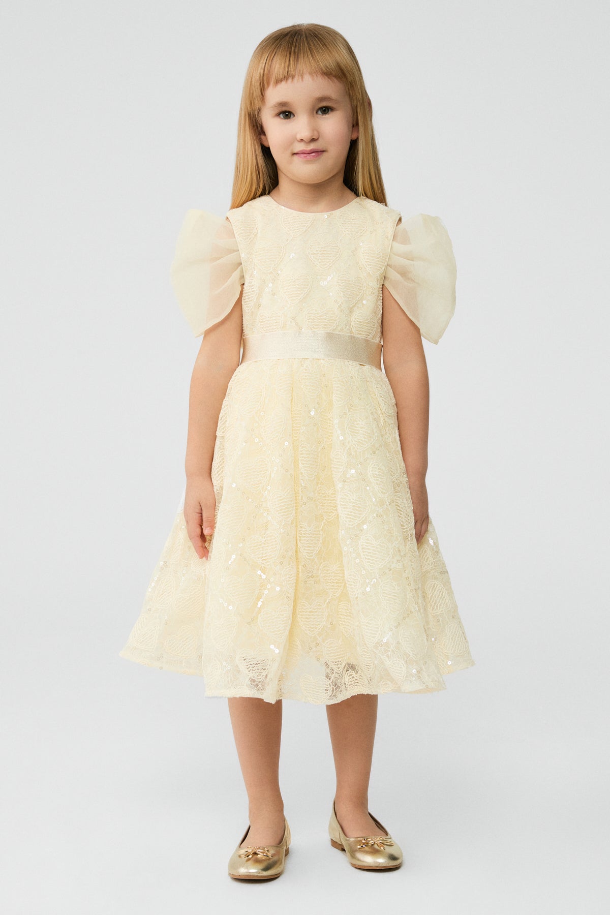 Girl Ecru Dress