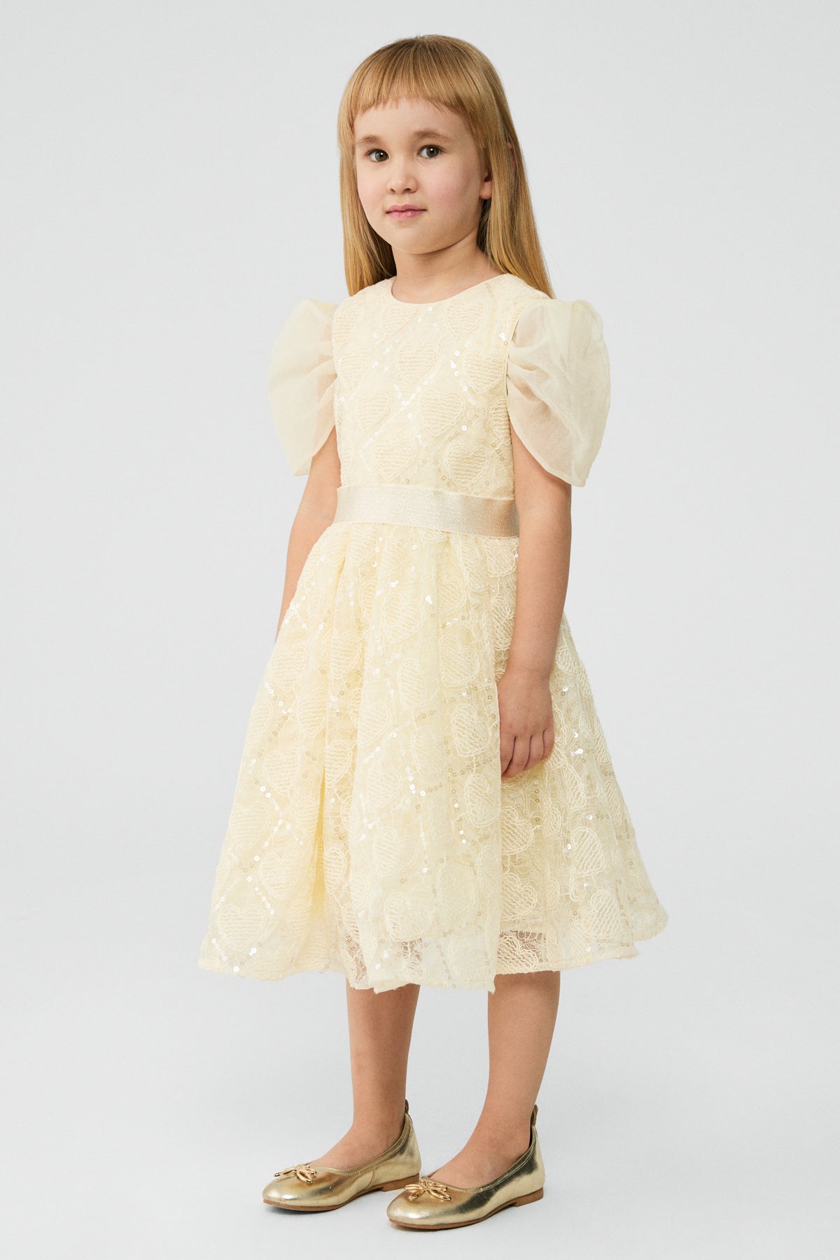 Girl Ecru Dress