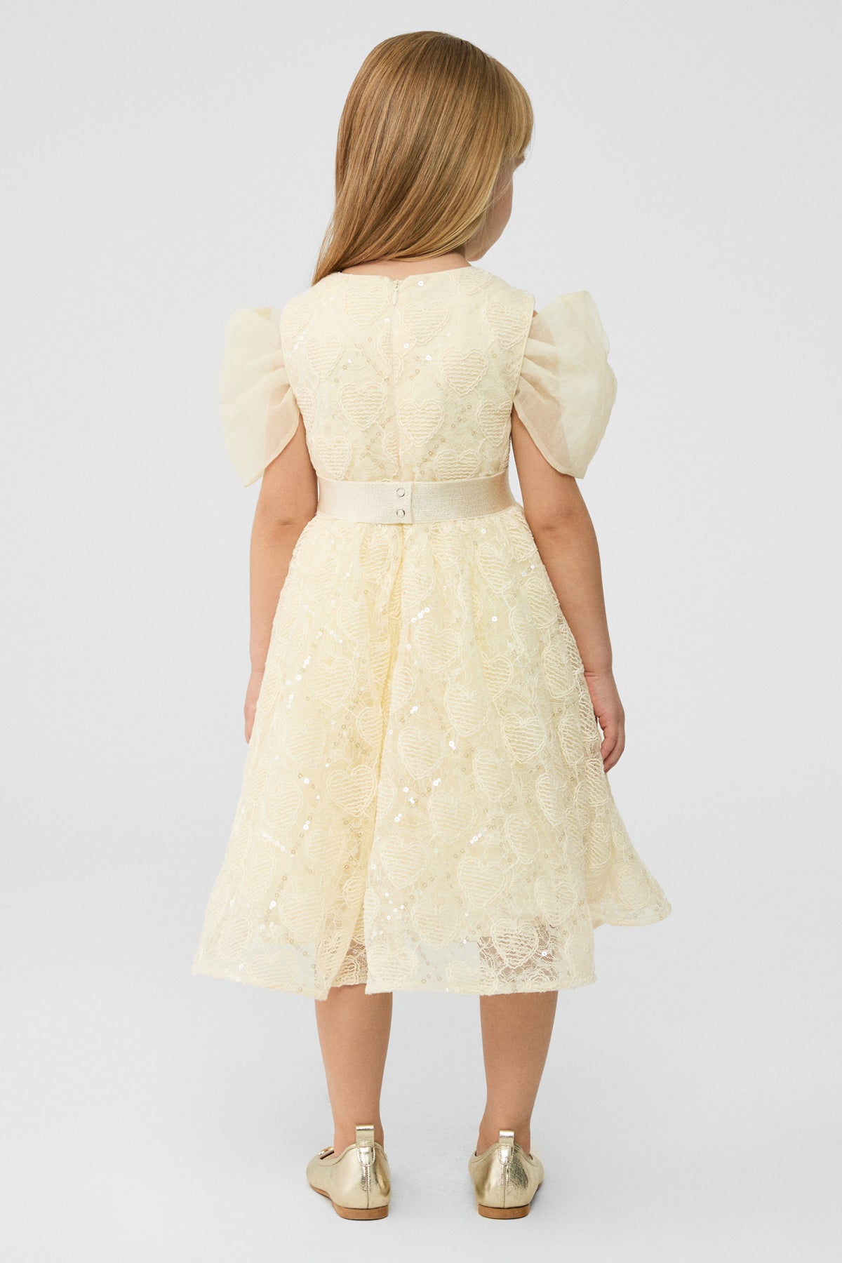 Girl Ecru Dress