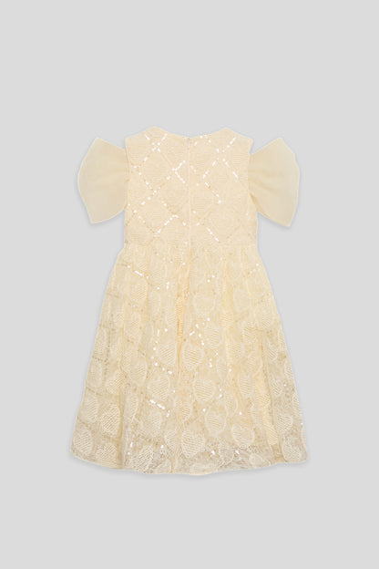 Girl Ecru Dress