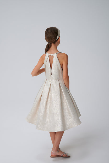 Girl Ecru Dress