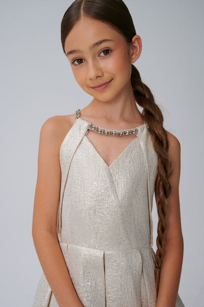 Girl Ecru Dress